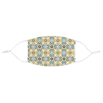 Positano Tiles Fabric Face Mask - AMALFITANA STORE